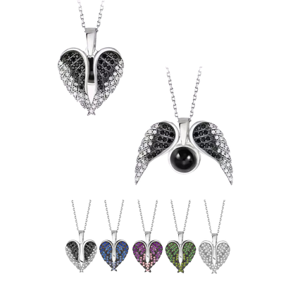 Collar Alas de Ángel con tu Foto