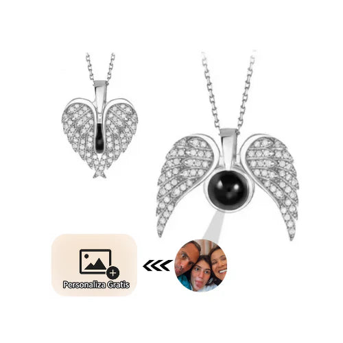 Collar Personalizado Alas de Ángel