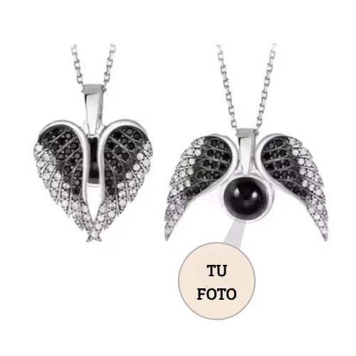 Collar Personalizado Alas de Ángel