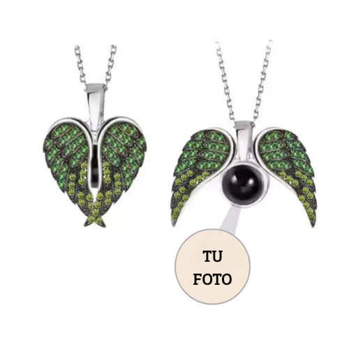 Collar Personalizado Alas de Ángel