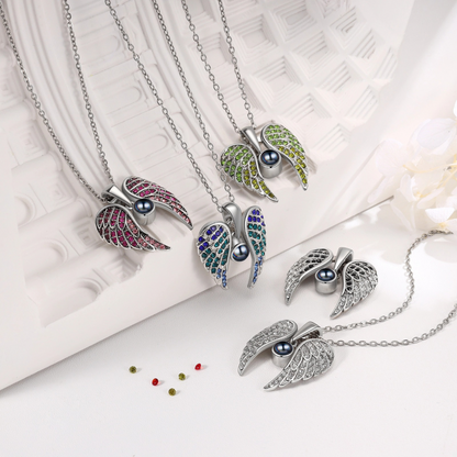 Collar Alas de Ángel con tu Foto